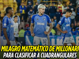 Millonarios y su milagro matemático para clasificar Millonarios