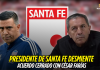 Santa Fe desmiente acuerdo con el técnico César Farías Santa Fe