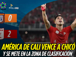 América de Cali vence a Chicó y entra a zona de clasificación América de Cali