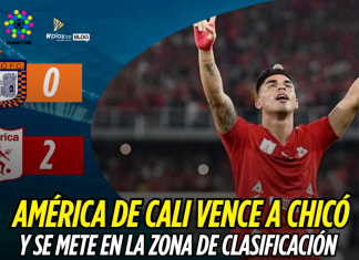 América de Cali vence a Chicó y entra a zona de clasificación América de Cali
