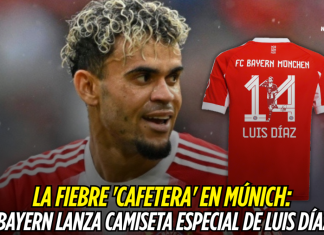 Luis Díaz inspira camiseta especial del Bayern en Múnich Luis Díaz