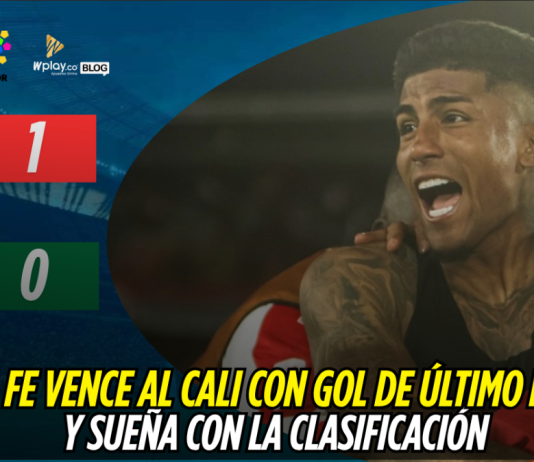 Santa Fe gana al Cali en el final y sueña con clasificar Independiente Santa Fe