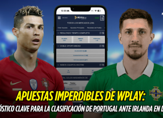 Portugal vs Irlanda: apuesta clave de Wplay en Dublín Portugal