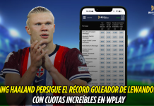 Haaland persigue el récord goleador: cuotas Wplay Erling Haaland