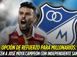 Millonarios apunta a José Moya, ex campeón con Santa Fe Millonarios