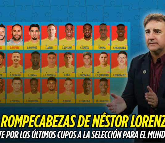 Los últimos cupos de Colombia: el dilema de Lorenzo Selección Colombia