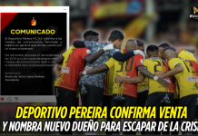 Deportivo Pereira cambia de dueño en medio de la crisis Deportivo Pereira