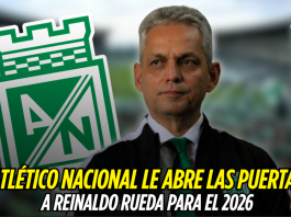 Atlético Nacional apuesta por Rueda para 2026 Atlético Nacional