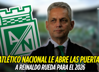 Atlético Nacional apuesta por Rueda para 2026 Atlético Nacional