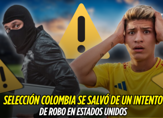 Selección Colombia sufre intento de robo en EE. UU Selección Colombia
