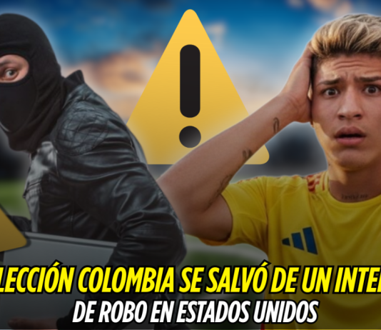 Selección Colombia sufre intento de robo en EE. UU Selección Colombia