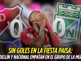 Medellín y Nacional igualan 0-0 en la fiesta paisa Independiente Medellín, Atlético Nacional