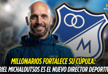 Millonarios refuerza su cúpula con Ariel Michaloutsos Millonarios