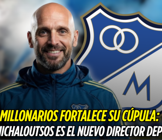 Millonarios refuerza su cúpula con Ariel Michaloutsos Millonarios