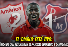 América de Cali resucita en el Pascual y castiga al DIM América de Cali