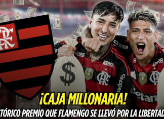 Flamengo y su premio millonario tras la Libertadores Flamengo
