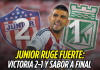Junior se impone 2-1 y ya siente la final Junior de Barranquilla
