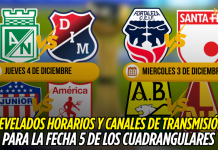 Liga Colombiana: horarios y TV para la Fecha 5 Liga Colombiana