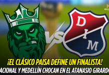 Nacional y Medellín, cara a cara en el Atanasio Atlético Nacional, Independiente Medellín