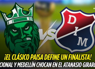 Nacional y Medellín, cara a cara en el Atanasio Atlético Nacional, Independiente Medellín