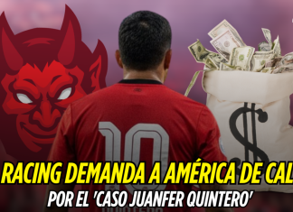 Racing demanda al América por el caso Juanfer América de Cali, Racing