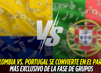 Colombia vs Portugal encabeza la fase de grupos Selección Colomboa, Selección de Portugal