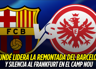 Barcelona remonta al Frankfurt con Koundé como líder Barcelona