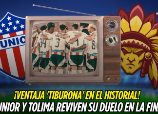 Junior vs Tolima: la final se revive con ventaja Tiburona Junior de Barranquilla, Deportes Tolima