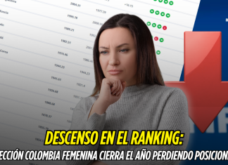 Colombia femenina cae en el ranking FIFA al cierre del año Colombia Femenina