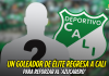 El Deportivo Cali recupera a un goleador de élite Deportivo Cali