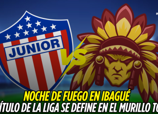Tolima vs Junior: se define la Liga en el Murillo Toro Deportes Tolima, Junior de Barranquilla, Ibagué