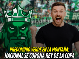 Nacional se corona campeón de la Copa Colombia Atlético Nacional