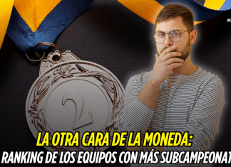 Liga Colombiana: los equipos con más subcampeonatos Liga Colombiana