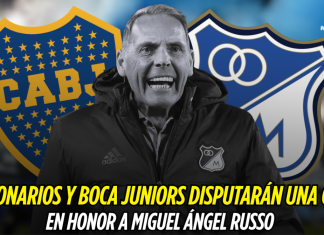 Millonarios y Boca disputan copa en honor a Russo Millonarios, Boca Juniors