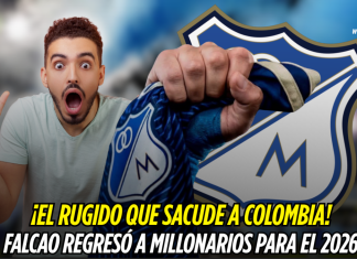 Falcao vuelve a Millonarios y enciende a Colombia Falcao García, Millonarios, Liga Colombiana