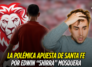 Santa Fe y su controvertida apuesta por Edwin Mosquera Independiente Santa Fe, Edwin Mosquera
