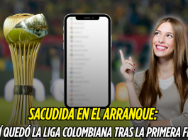 Liga Colombiana: así quedó tras la primera fecha Liga Colombiana