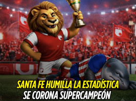 Santa Fe venció a la estadística y es Supercampeón Independiente Santa Fe