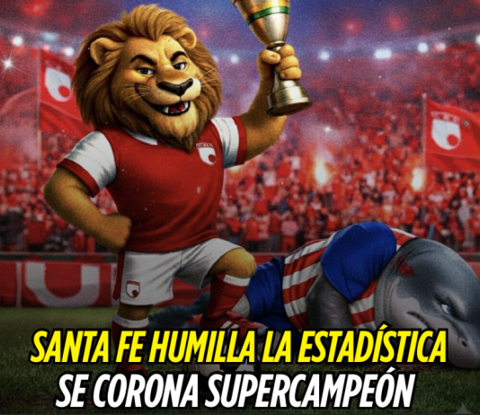 Santa Fe venció a la estadística y es Supercampeón Independiente Santa Fe
