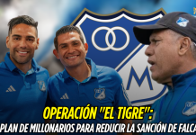 Millonarios mueve fichas para reducir sanción a Falcao Millonarios, Falcao García