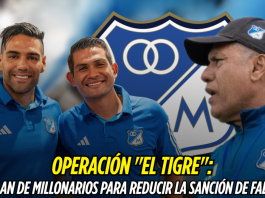 Millonarios mueve fichas para reducir sanción a Falcao Millonarios, Falcao García