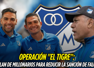Millonarios mueve fichas para reducir sanción a Falcao Millonarios, Falcao García