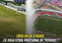 ¿Fútbol profesional en potreros? Crisis en estadios Fútbol