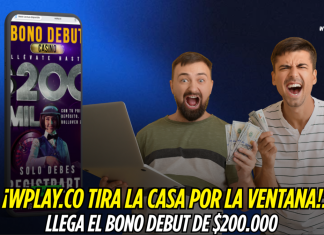 Bono Debut Wplay.co: $200.000 para empezar Wplay.co, Bono de $200.000 mil