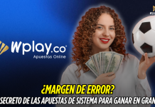 Apuestas: cómo ganar con margen de error en Wplay.co Margen de error, Wplay.co, Apuestas