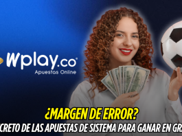 Apuestas: cómo ganar con margen de error en Wplay.co Margen de error, Wplay.co, Apuestas