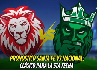 Santa Fe vs Nacional: Duelo clave Fecha 5 Santa Fe vs Nacional