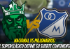 Nacional vs Millonarios: duelo continental Atlético Nacional, Millonarios