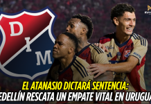 Medellín empata en Uruguay y definirá en el Atanasio Medellín, Copa Libertadores