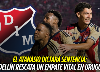 Medellín empata en Uruguay y definirá en el Atanasio Medellín, Copa Libertadores